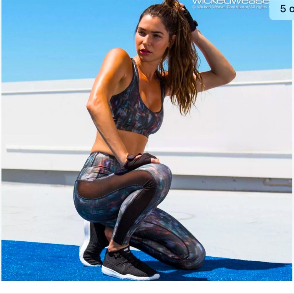 Leggings and sport bra set